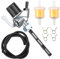 Benzinhahn Kit Benzinschlauch 5mm,Kraftstoffhahn mit Wassersack & Benzinfilter Benzinhahn für Simson S50 S51 S53 S70 S83 SR1 SR2 MZ ES