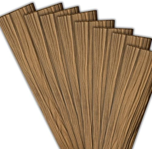 Eurodeco Lot de 20 m² / 120 panneaux de plafond, texture 3D, aspect bois, en polystyrène extrudé (XPS), 100 x 16,7 cm (P4-13)