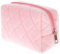 Gjinxi Make-Up Tasche Reise Kosmetiktasche Flauschige Make-Up Tasche Organizer Etui Für Frauen Und Teenager Süße Kulturtasche Make-Up Tasche Hautpflege Reise (16×10×9cm,PinkRosa Diamantgitter)