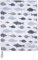 Krasilnikoff – Geschirrtuch KW11839 – Fish/Fische, Grey