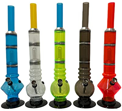 The Dark Diamond Percolator Acrylic Water Bong Multi-colours Acrylic Bong Pipe (ACR21011)