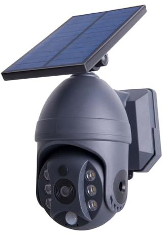 Näve Solarleuchte Solarlampe Kamera Design Garten Außenbereich IP44 Tageslicht LED