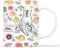 Cadeau Plus Mug Personnalisé Prénom - Mamie Tenant Les Mains - Cadeau Personnalisé Mamie, Fete Des Grands Meres Tasse, Mug Personnalisé Mamie, Tasse Personnalisée Mamie (Modèle #5)