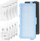 Filtro per aspirapolvere Miele con 2 filtri HEPA e 4 filtri motore per chi soffre di allergie, per Compact C1 & C2, Complete C2 & C3, S8340, S4000, S5000, S6000 e S8000 Series
