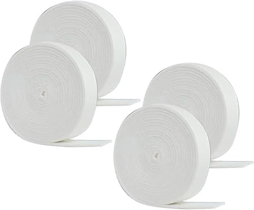 Daaxing Strisce anti-condensa per finestre, 2 metri per rotolo, strisce assorbenti per finestre, nastro assorbente per condensa, assorbono l'acqua per mantenerla asciutta (4 pezzi)