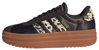 adidas Damen VL Court Bold Shoes, Aurora Coffee/Crystal Linen/Matte Gold, 41 1/3 EU