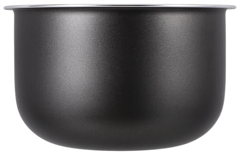 LOPUNER Inner Pot for Rice Cooker Stainless Steel Replacement Liner Nonstick Interior Portable Cooker Accessory for Versatile Kitchen Use