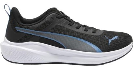 PUMA Mens Rocket Fuel Lite Running Sneakers, Black, 8.5 M