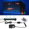 NEWNEN LED Submersible Fish Tank Light: 5050 LED Aquarium Light with RGB Color Changing/Dimming - IP68 Waterproof Bubble Fish Tank Decorations Lamp for Small Gallon Fish 13cm/5inch