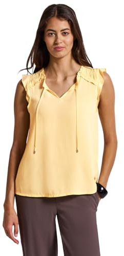 Street One Damen 3411862 Blusentop mit Rüschen