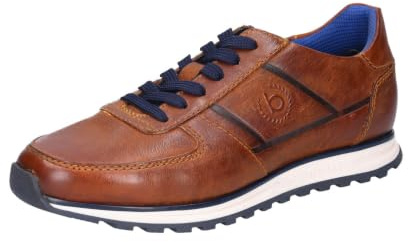 bugatti Sneaker Leder Cognac braun
