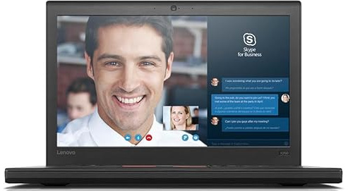 Lenovo ThinkPad X260 Business Laptop, 14-Inch Notebook, Intel Core i5-6200U, 8GB RAM, 256GB SSD, QWERTY Keyboard, Windows 11 Pro (Renewed)