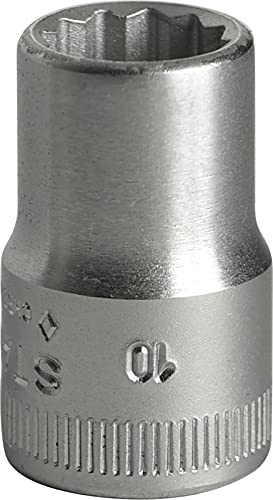 STAHLWILLE 45 Steckschlüsseleinsätze 3/8 Zoll, SW 10 mm, 02010010