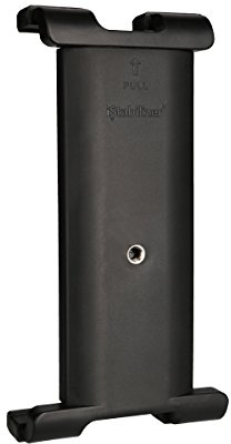 Rollei Tablet Halterung - universeller Halter für ihr Tablet mit 1/4“ Gewinde an der Rückseite, passend für Tablets bis zu 24 cm Breite - Schwarz