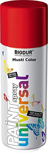 Bombe de peinture en aérosol - Couleur RAL 3020 Rouge