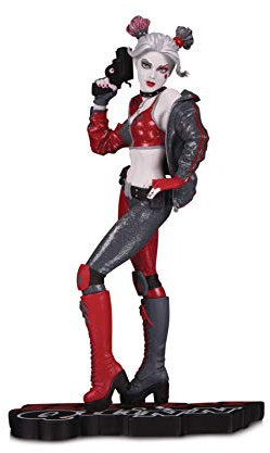 dc comics JUL190678 Rojo, Blanco y Negro: Harley Quinn por Joshua Middleton Unisex Adulto, Multicolor