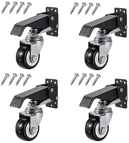 TuToy 4Pcs Upgrade Heavy Duty Werkbank Caster Kit £ 400 Holzbearbeitung Tisch Rad Set