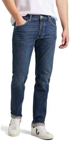 Lee Luke, Jeans Hombre, Dk Worn Kansas, 34W / 36L