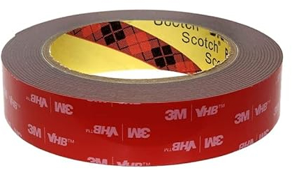 3M VHB 4611 Doppelseitiges Klebeband Extra Stark, Wasserdicht, Hochtemperaturbeständig.(2cm * 4,7m)