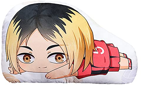 Jilijia Haikyuu Plüschkissen Dekokissen Shoyo Hinata Tobio Kageyama Kenma Kozume Oikawa Tooru Kei Tsukishima Yu Nishinoya Miya atsumu Miya Osamu Plüschpuppenkissen für Anime-Fans