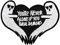 BPA Aufnäher, Bügel Patches zum Aufbügeln - You Are Never Alone If You Have Demons