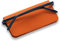 Lensrappa Schlankes Brillenetui aus Leder in 9 Farben, Orange, One size