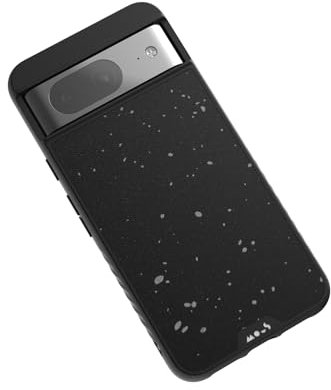 Mous for Google Pixel 8 Case MagSafe Compatible - Limitless 5.0 - Speckled Black Fabric - Protective Pixel 8 Case - Shockproof Phone Cover