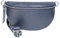Bauchtasche Damen Stylisch EIN Crossbody Bag Damen Nappa Leder Genuine Leder Bauchtasche Sehr schone Gürteltasche Crossbag Crossbody Bag Damen Ledertasche Made in Italy (Dunkel Blau)