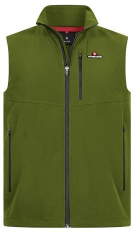 Höhenhorn Allalin Herren Weste Softshell Grün Gr. 3XL
