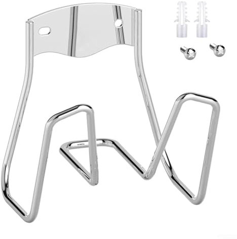 Wandmontierter Gartenschlauchaufhänger, Edelstahl-Schlauchhalter, Organizer, Gartenschlauchhaken mit Schrauben für Wandaufbewahrung, Wasserverlängerungskabel