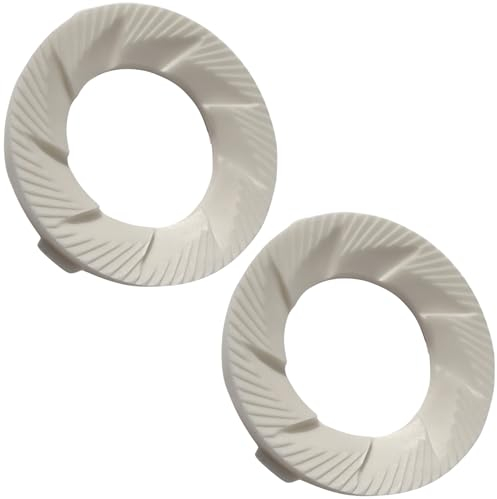2 Stk. hochwertige Mahlringe, Mahlsteine aus Keramik für Kaffeemaschinen der EP Serie kompatibel mit Philips, Saeco, Latte Go