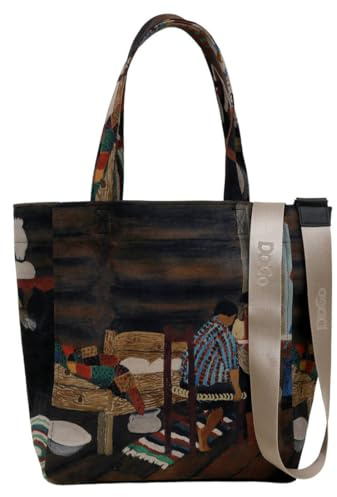 DOGO Damen Tagbag Schultertasche (1er Pack)