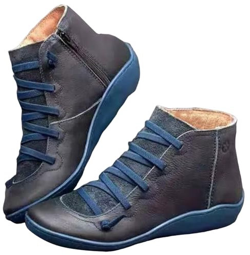 Stivali Donna Pelle Biker Stivali Donna Estivi Traforati Morbidi Cowboy Boots Stivali da Pioggia Donna Stivali Texani Donna Estivi Stivali da Neve Donna Stivaletti Moto Stivali Neve