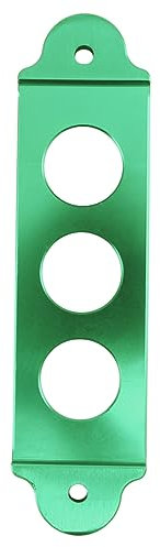 MOLUCKFU Aluminiumlegierung Autobatterie Befestigungshalter Robuster Batteriehalter Auto Modifiziert Batteriefixierung Grün Zubehör Für Elektrromobil Und Bootsmodelle