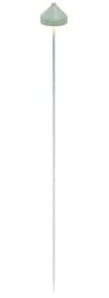 Zafferano Amelie LED Lampe mit Erdspieß Green Leaf wiederaufladbar und dimmbar