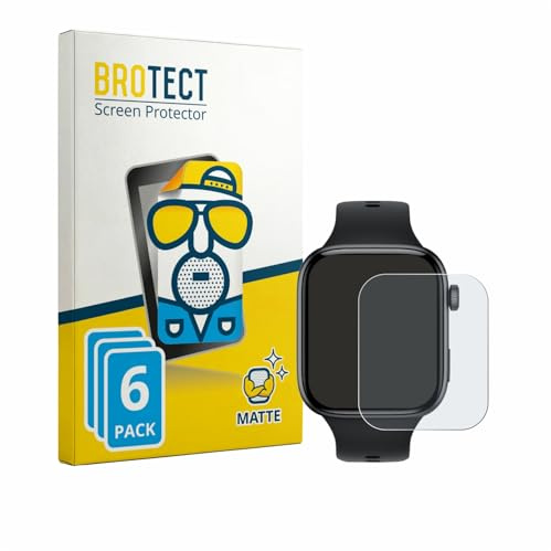 BROTECT Entspiegelungs-Schutzfolie für Honor Watch X5i (6 Stück) Matte Displayschutz-Folie, Anti-Reflex, Anti-Fingerprint