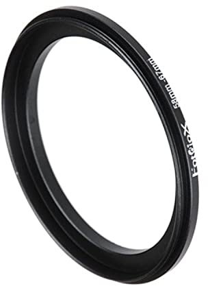 Fotodiox 58 mm – 67 mm, 58–67 mm Macro Close-up Reverse Ring, Anodized Black Metal Ring, für Nikon, Canon, Sony, Olympus, Pentax, Panasonic, Samsung Kamera