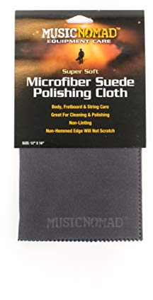 MusicNomad Microfiber Suede Polishing Cloth (MN201), Small