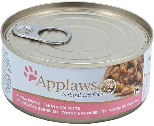 Applaws - Cat Food Tin Tuna Shrimp Fillet 24 x 70g 1680g
