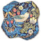 Portmeirion Home & Gifts Pimpernel - Strawberry Thief Blau Untersetzer - 6er-Set (mehrfarbig)