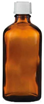 APOTHEKERFLASCHE braun 100 ml 100 ml