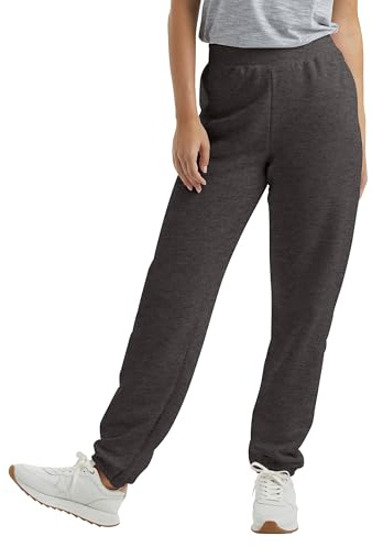 Hanes Womens Ecosmart Sweatpants, Midweight Fleece Joggers With Cinched Legs, 30 Athletic-sweatpants, Slate Heather, X-Large US