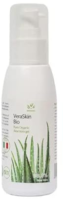 Benessence - Puro Gel Biologico di Aloe Vera - -100 ml- Rinfrescante - Lenitivo - Ammorbidente - Ristrutturante