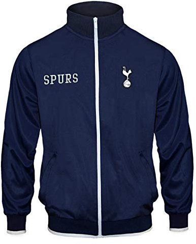 Tottenham Hotspur Boys Jacket Track Top Retro Official Football Gift