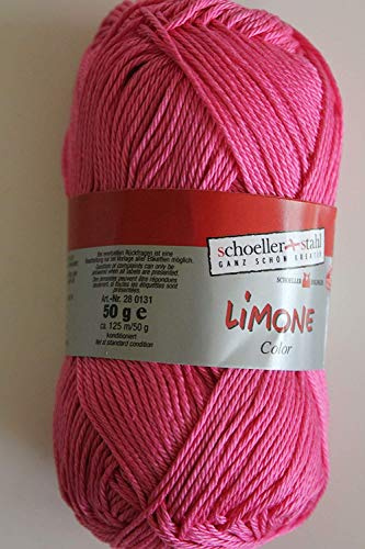 Limone Schoeller + Stahl 100 % Baumwolle 50 g Farbe 038-pink