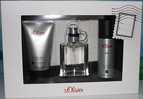 s.Oliver Herrenduft Geschenkset s.Oliver Men Eau de Toilette 30ml + Shower Gel 75ml + Deodorant 50ml