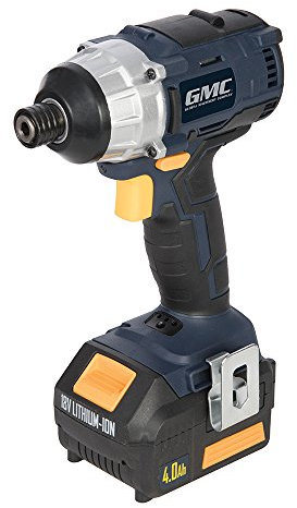 GMC GMBL18ID - 18V Brushless Impact Driver - 4Ah Li-ion Battery