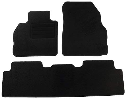 TEXER Textil Fußmatten Passend für Renault Scenic II Bj. 2003-2009 Basic