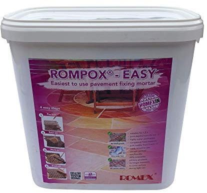 Romex Rompox Easy Fugenmörtel 15 kg Eimer sand-neutral Pflasterfügenmörtel