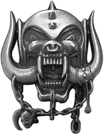 Motorhead Warpig Besetzung Metall Abzeichen/Pin 3x2cm